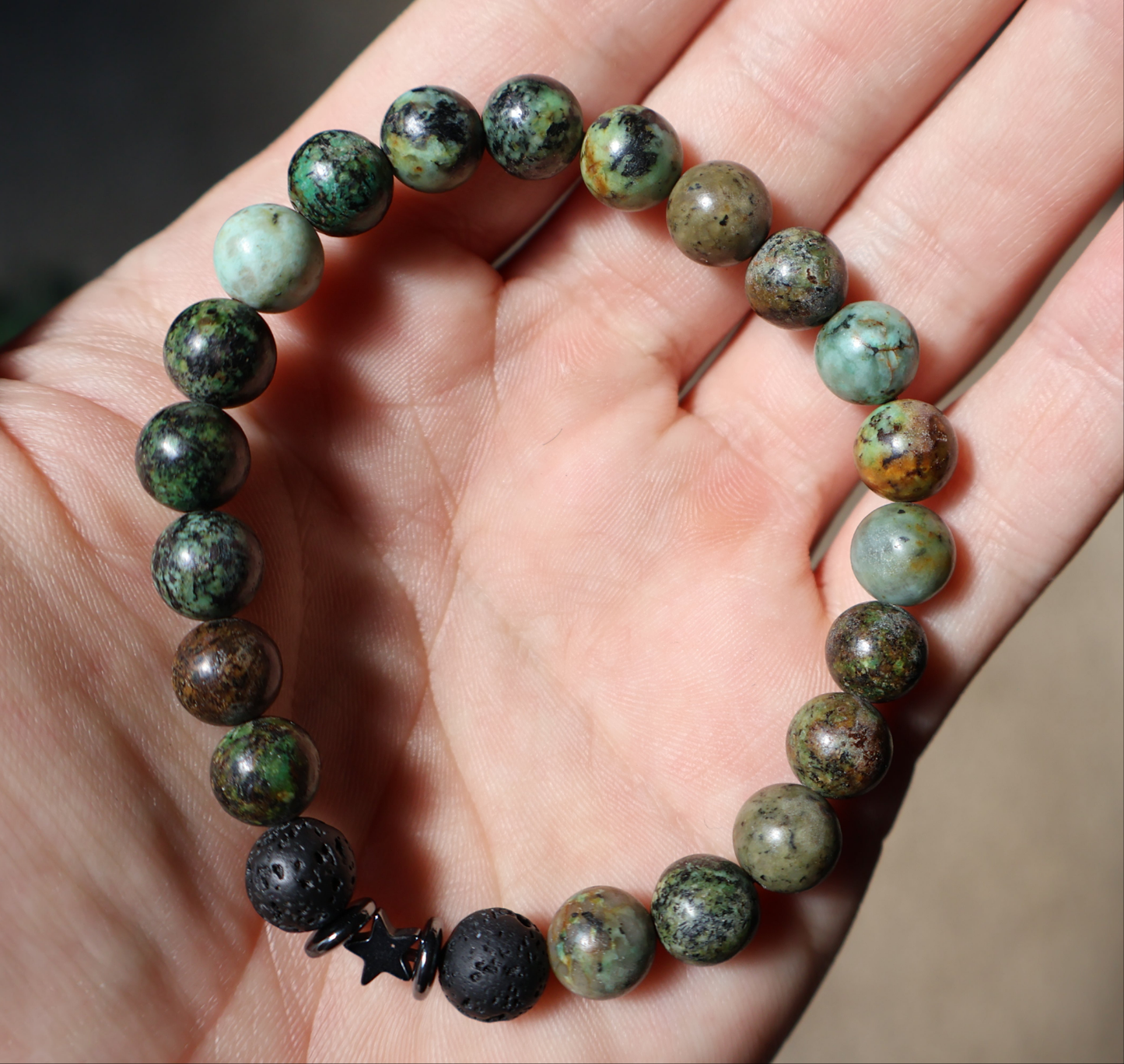 African Turquoise Bracelet