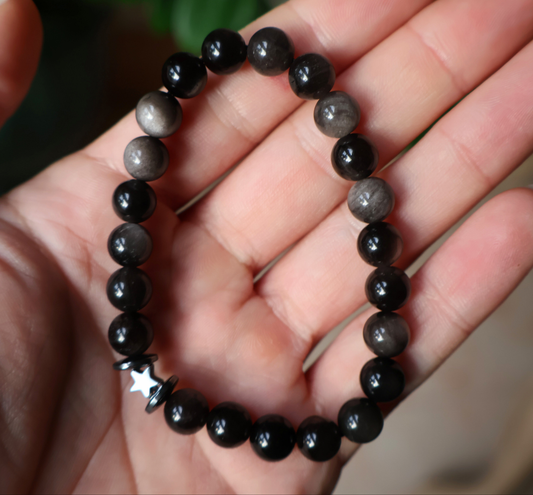 Ice Obsidian Bracelet