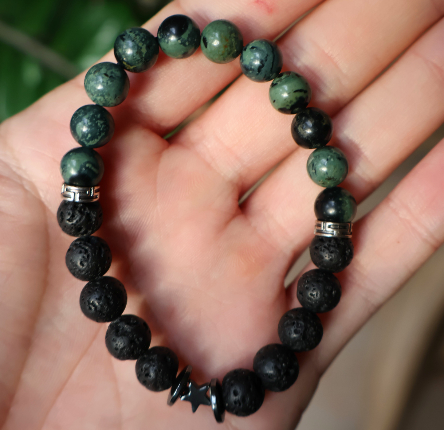 Kambaba Lava Bracelet