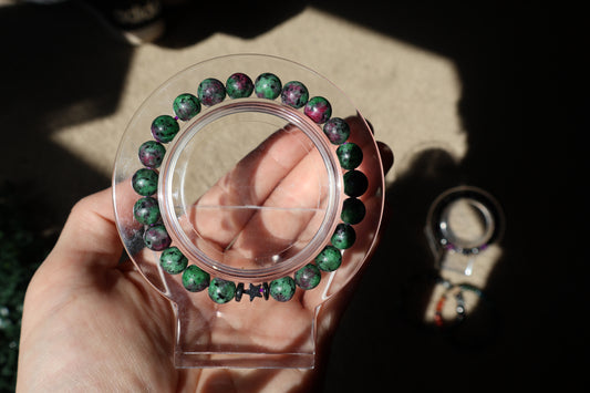Ruby Zoisite Bracelet
