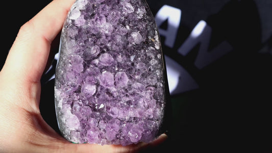 Amethyst Geode Cluster F