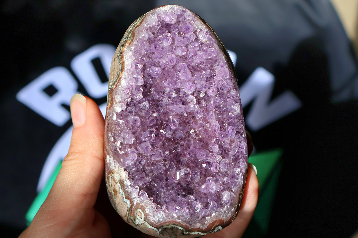 Amethyst Geode Cluster E