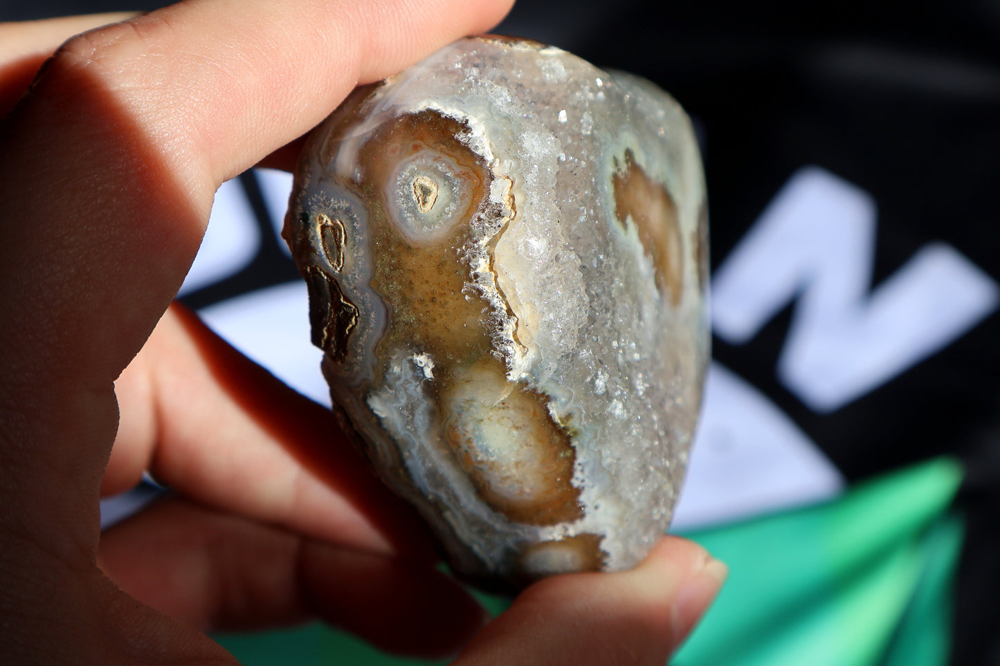 Amethyst Cluster Heart O