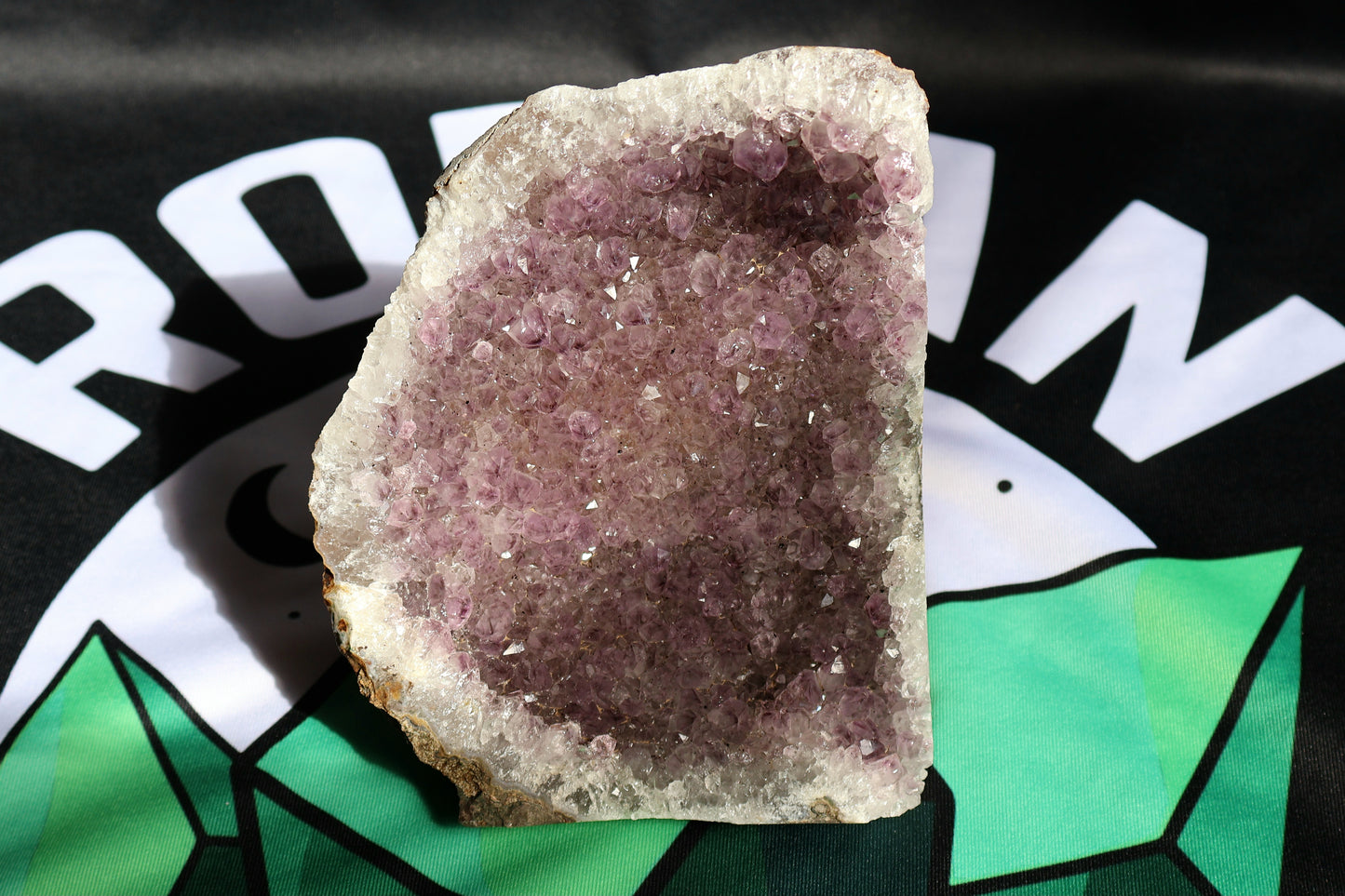 Large Statement Amethyst Stalactite Geode H