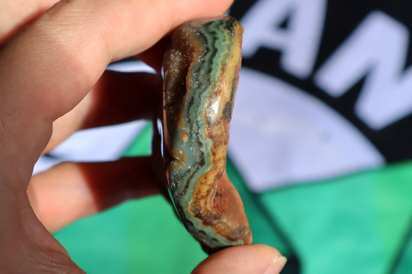 Green Sugar Amethyst Stalactite Druze Heart K