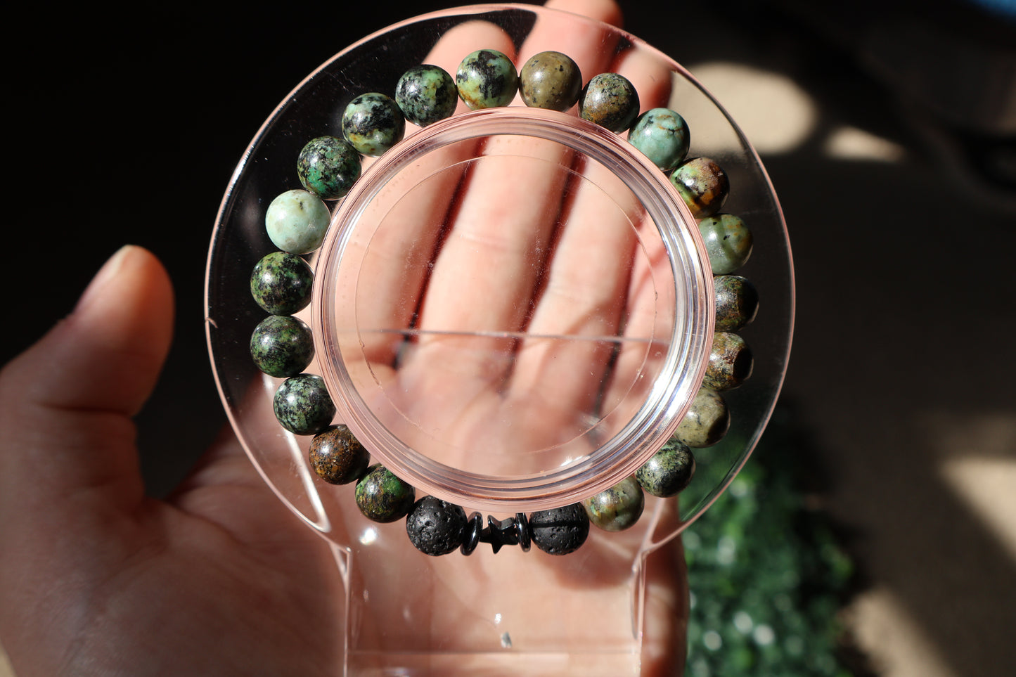 African Turquoise Bracelet