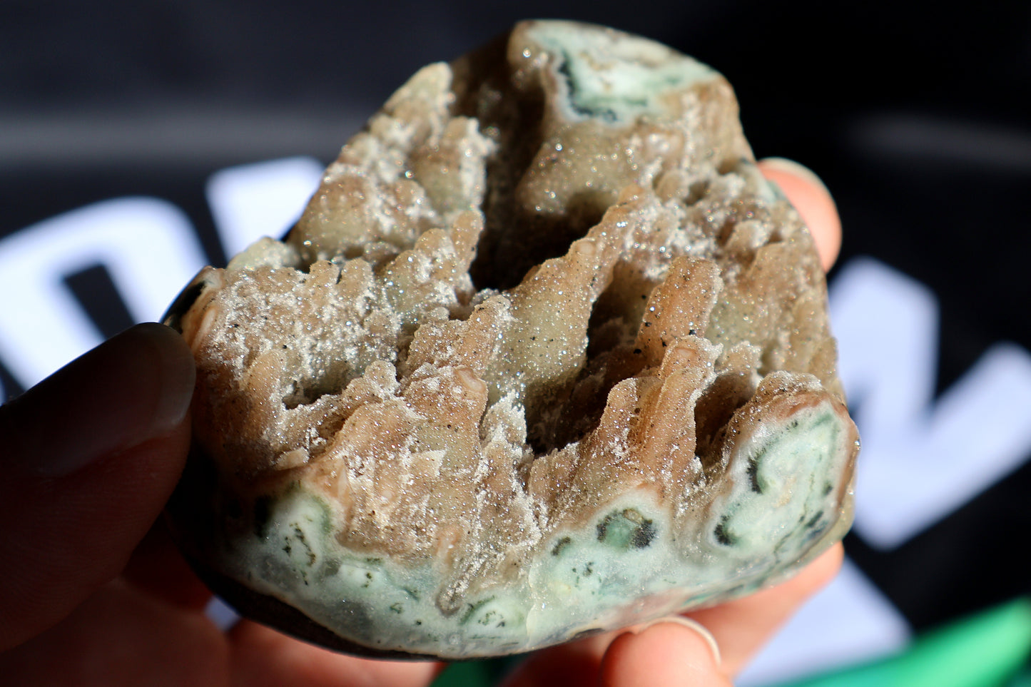 Sugar Amethyst Stalactite Formation Heart S