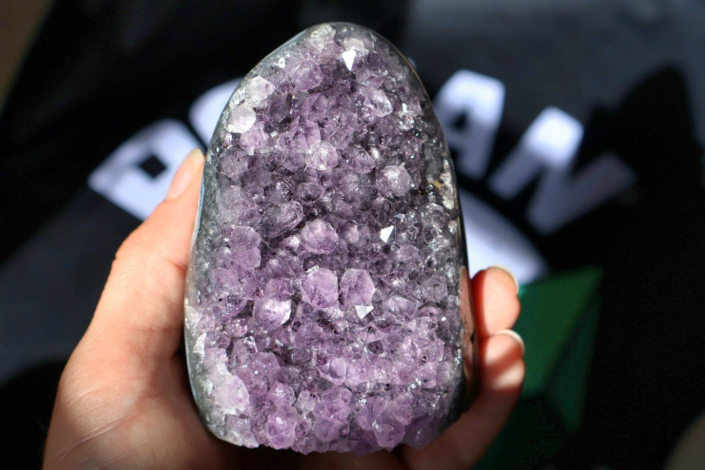 Amethyst Geode Cluster F