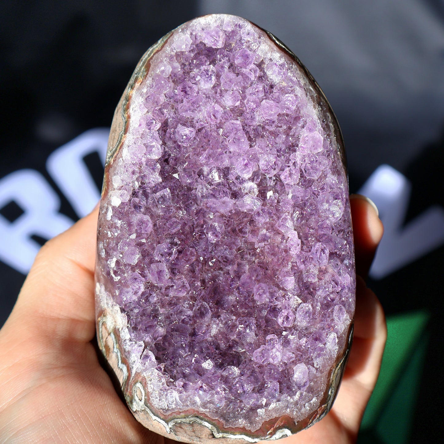 Amethyst Geode Cluster E