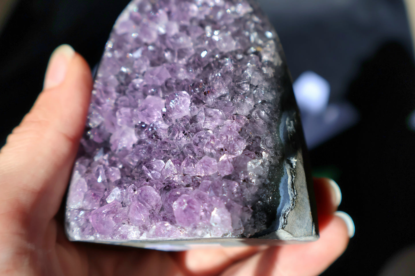 Amethyst Geode Cluster F