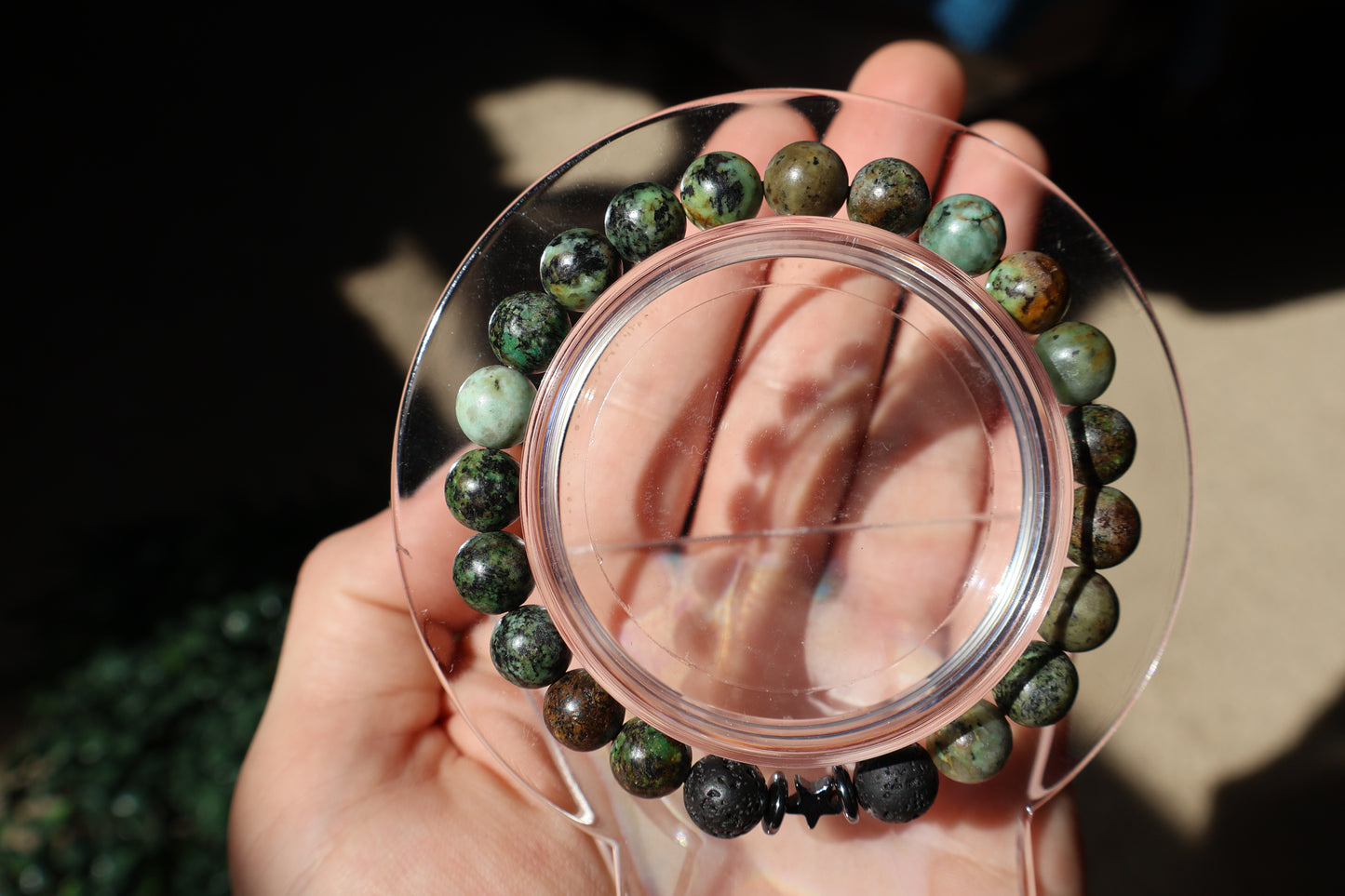 African Turquoise Bracelet