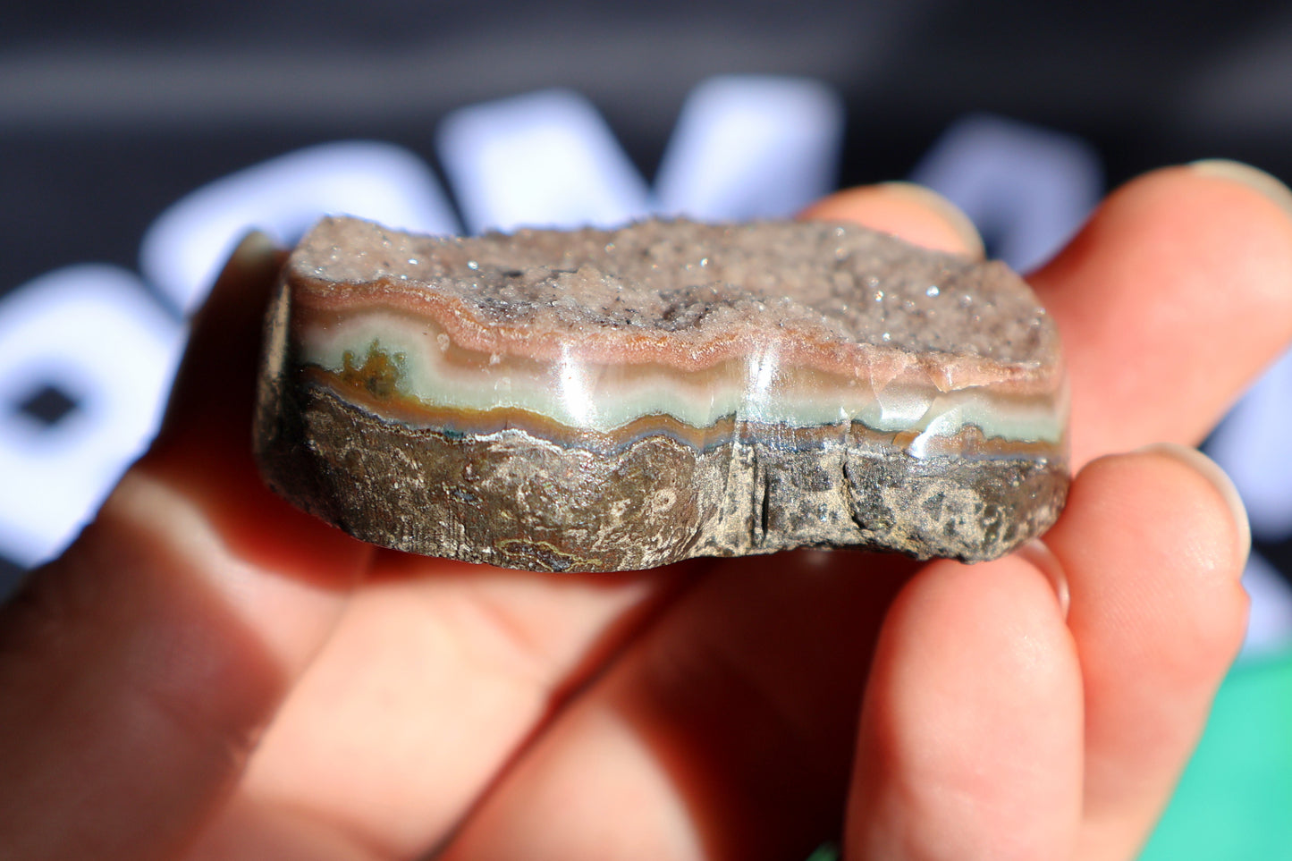 Sugar Cranberry Amethyst Druze Heart D