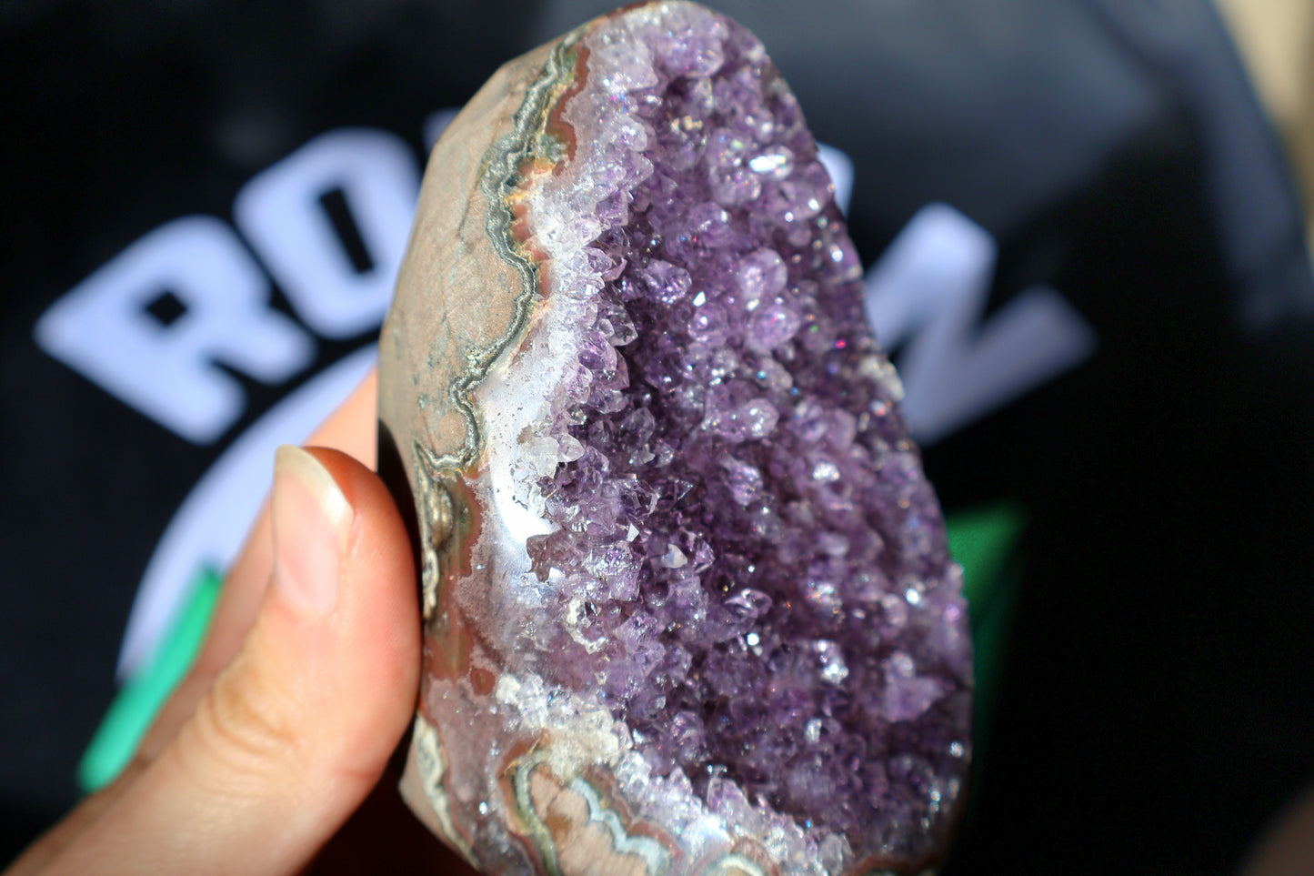 Amethyst Geode Cluster E