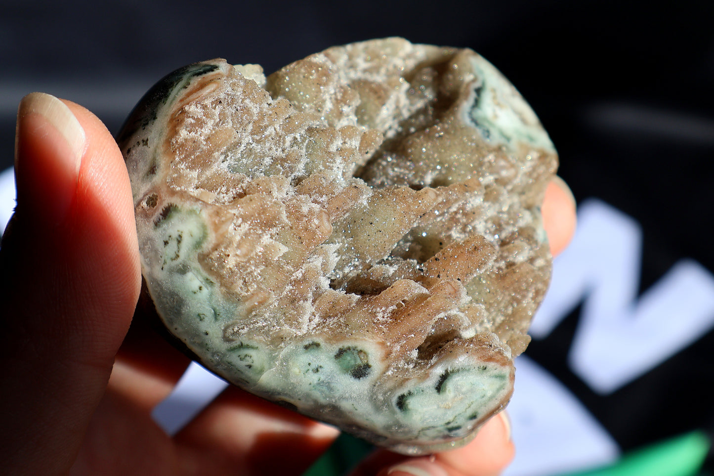 Sugar Amethyst Stalactite Formation Heart S