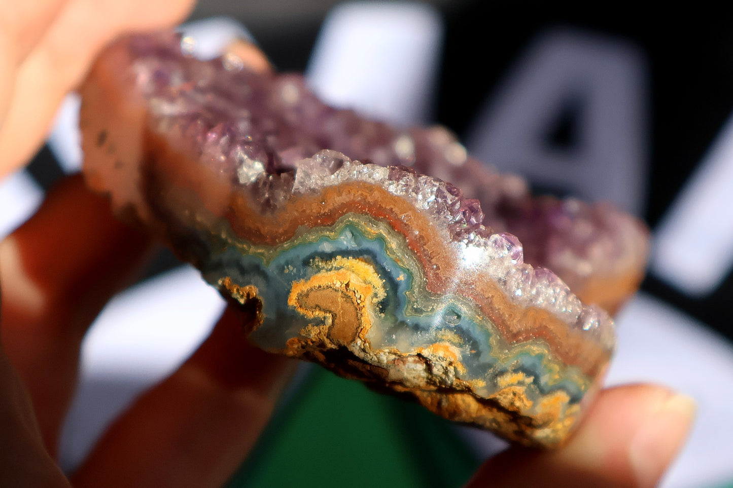 Cranberry Amethyst Heart T