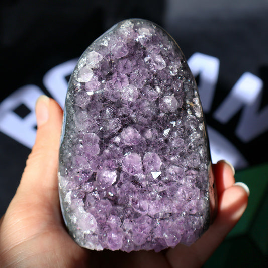 Amethyst Geode Cluster F