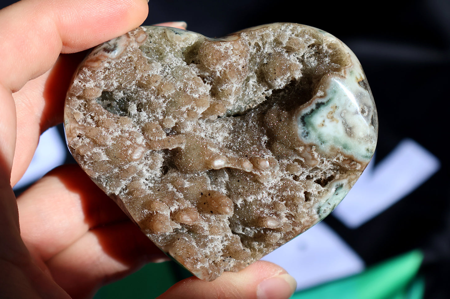 Sugar Amethyst Stalactite Formation Heart S