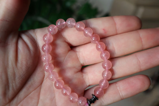 Strawberry Quartz Bracelet