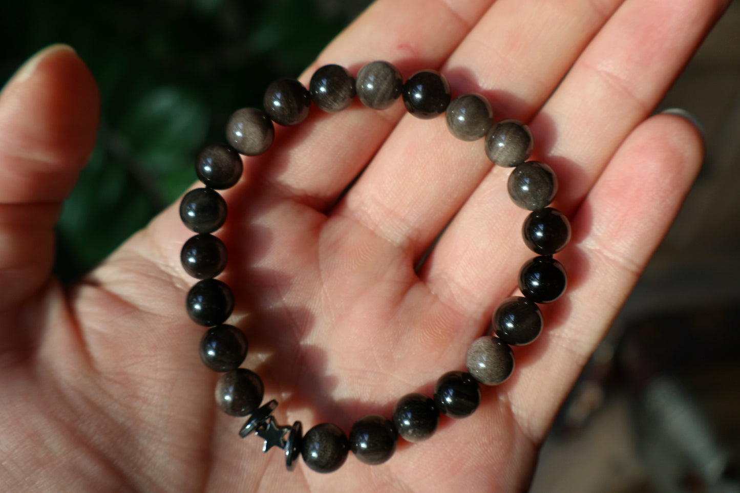 Ice Obsidian Bracelet