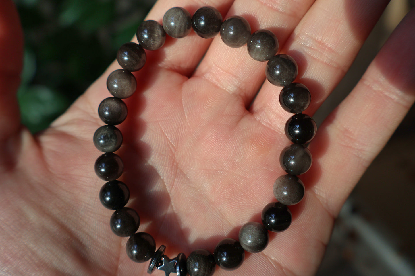 Ice Obsidian Bracelet