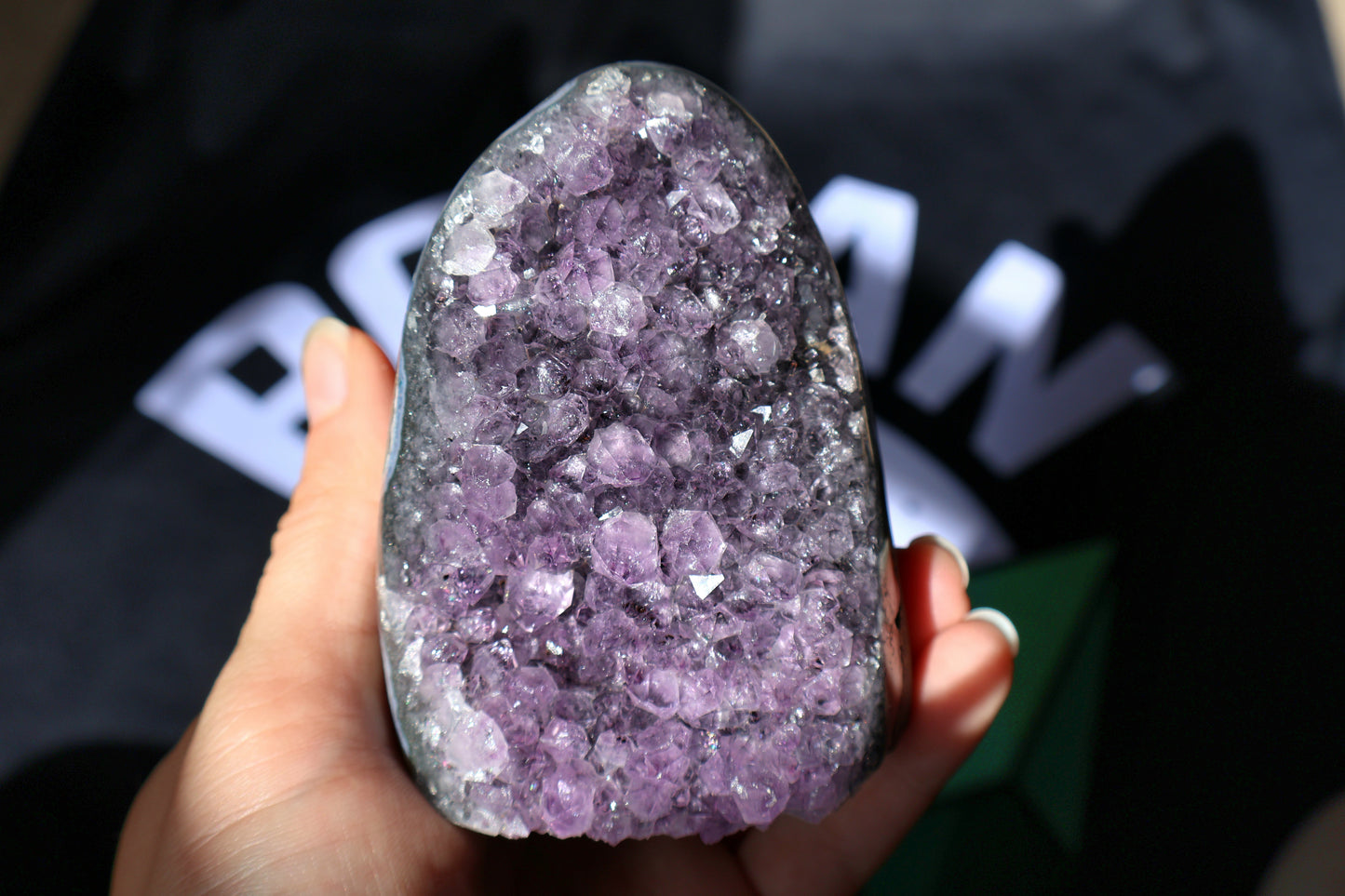 Amethyst Geode Cluster F