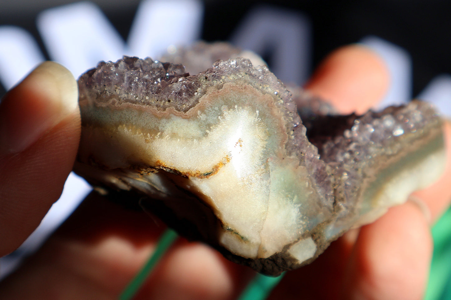 Amethyst Druze Heart Q