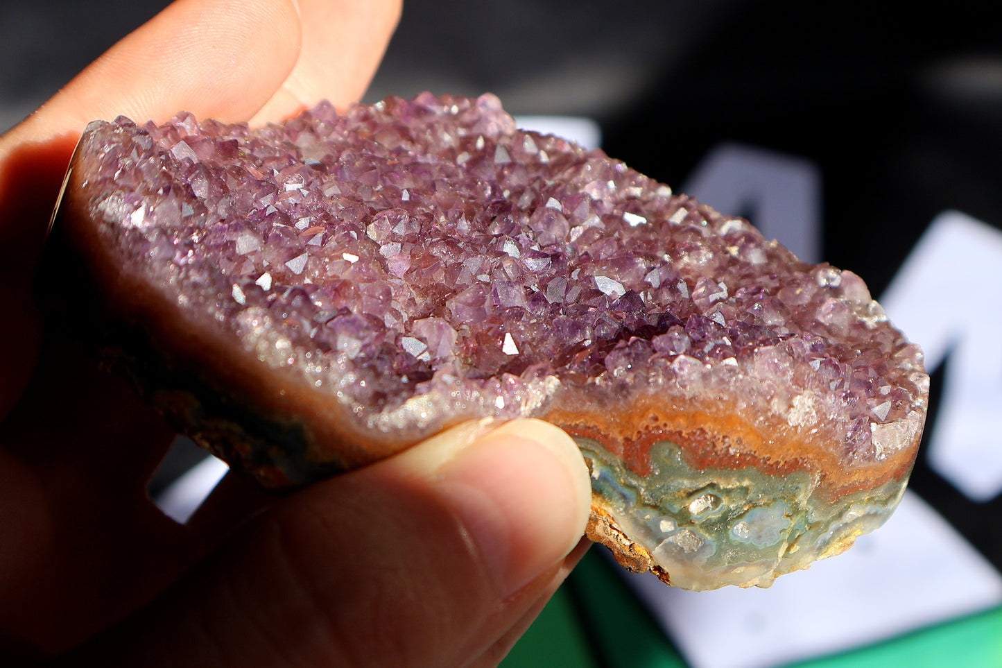 Cranberry Amethyst Heart T