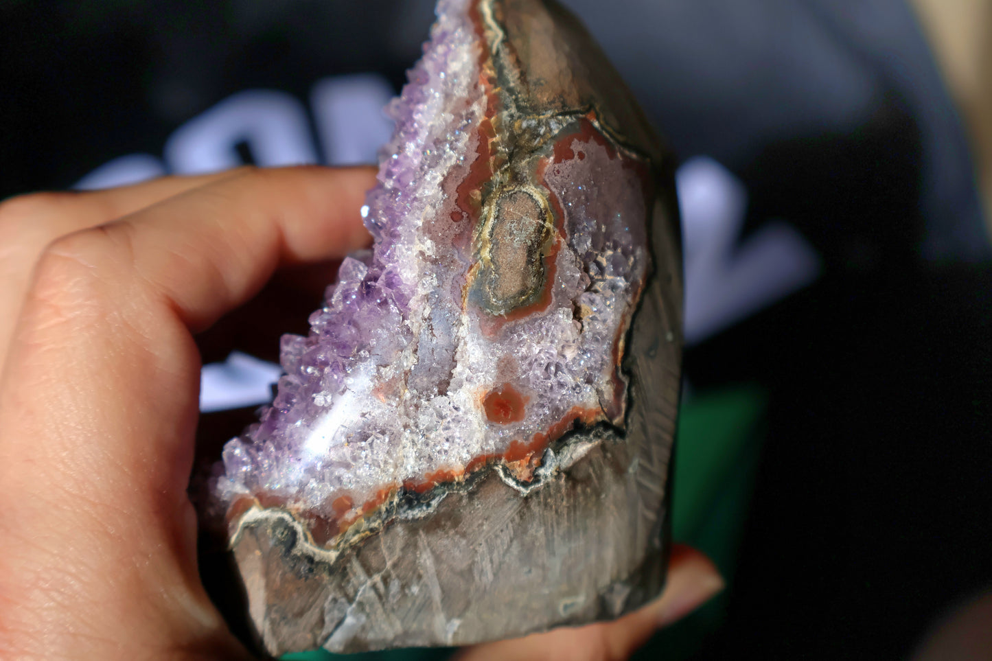 Amethyst Geode Cluster E