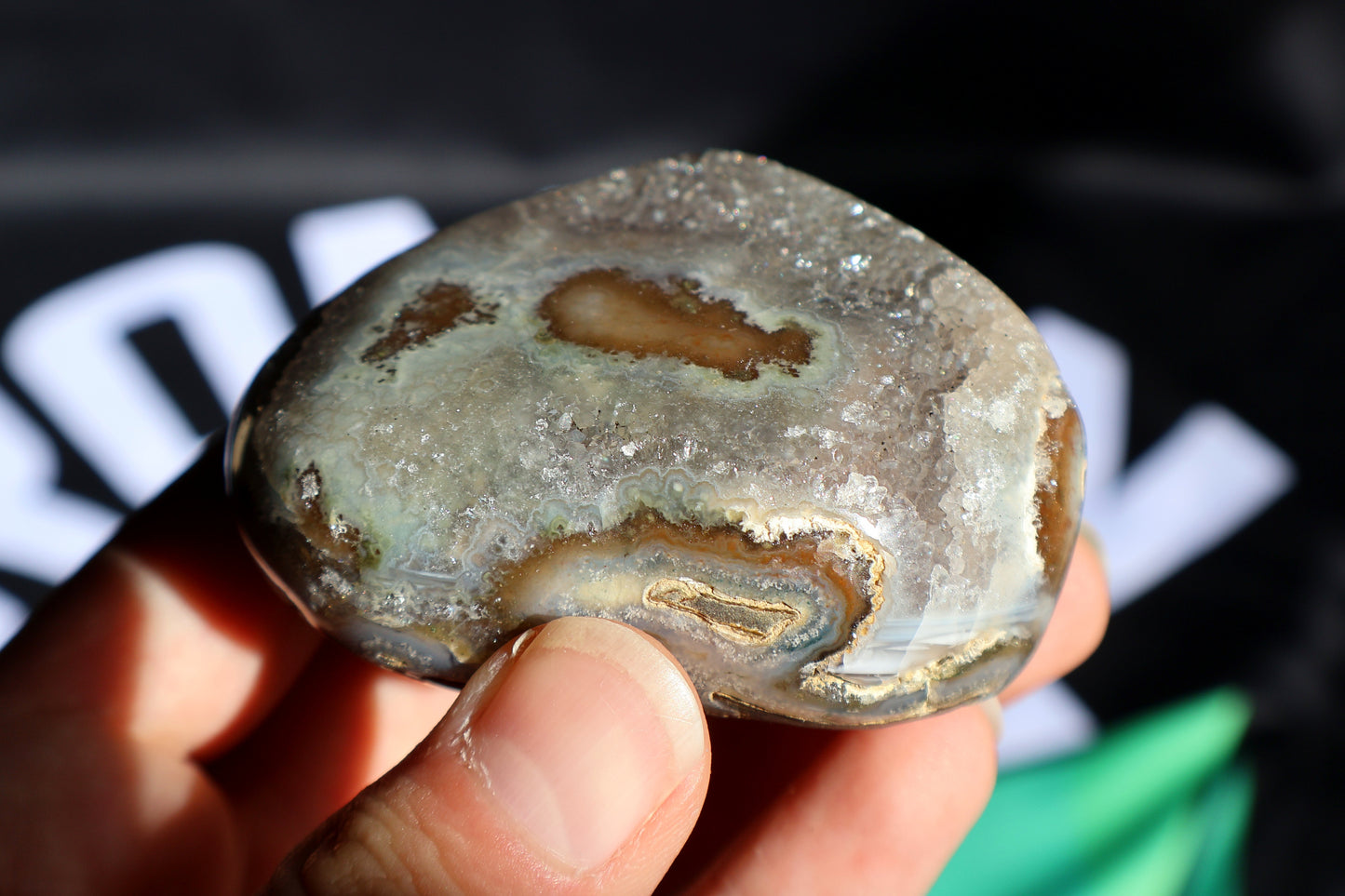 Amethyst Cluster Heart O