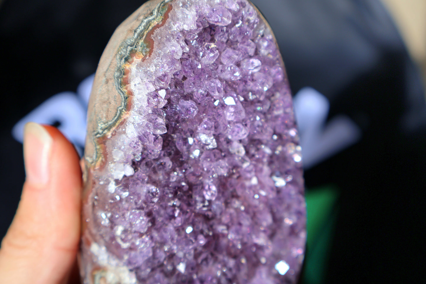 Amethyst Geode Cluster E