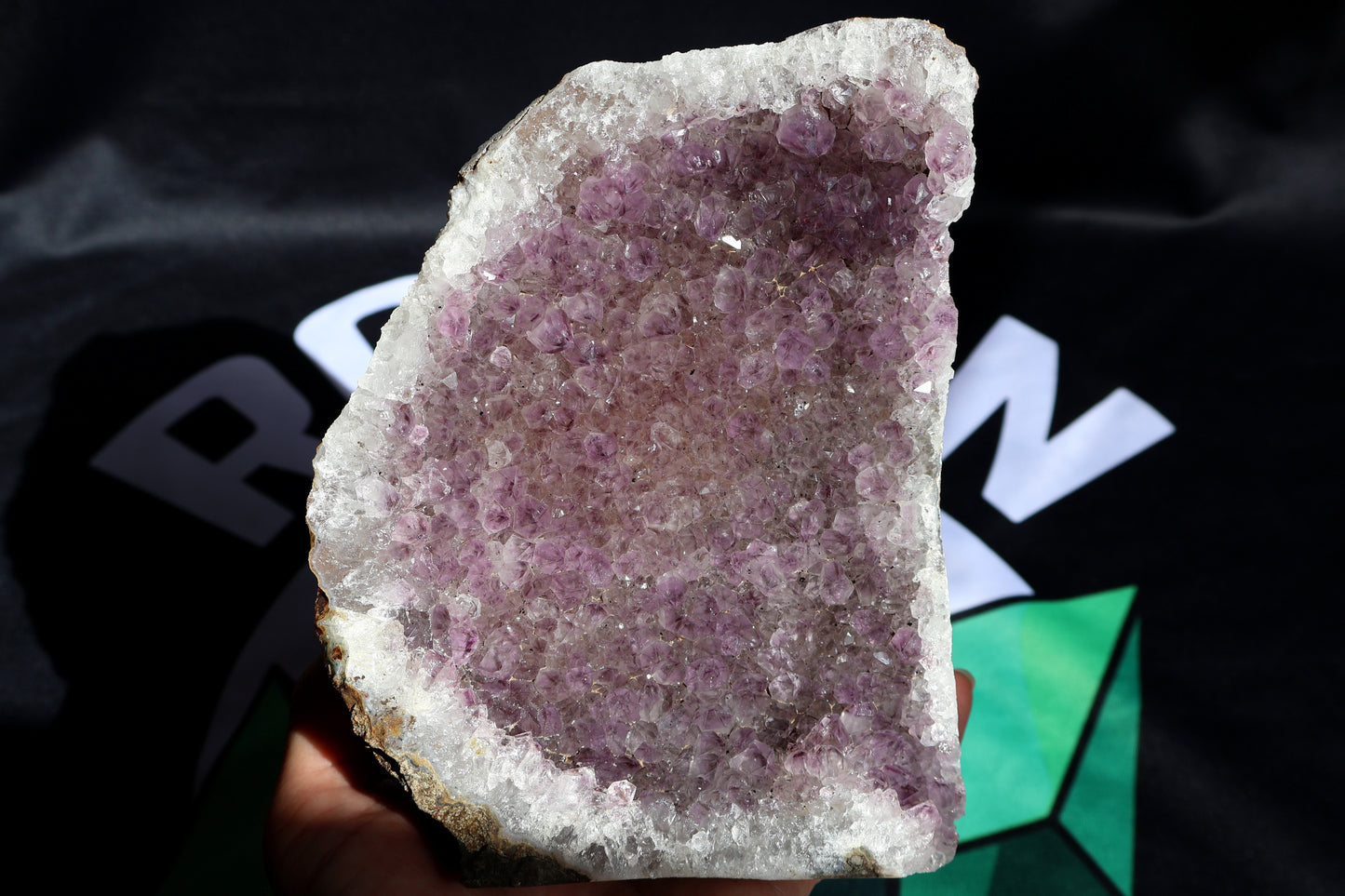 Large Statement Amethyst Stalactite Geode H