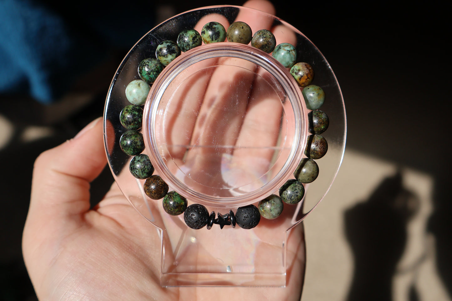 African Turquoise Bracelet