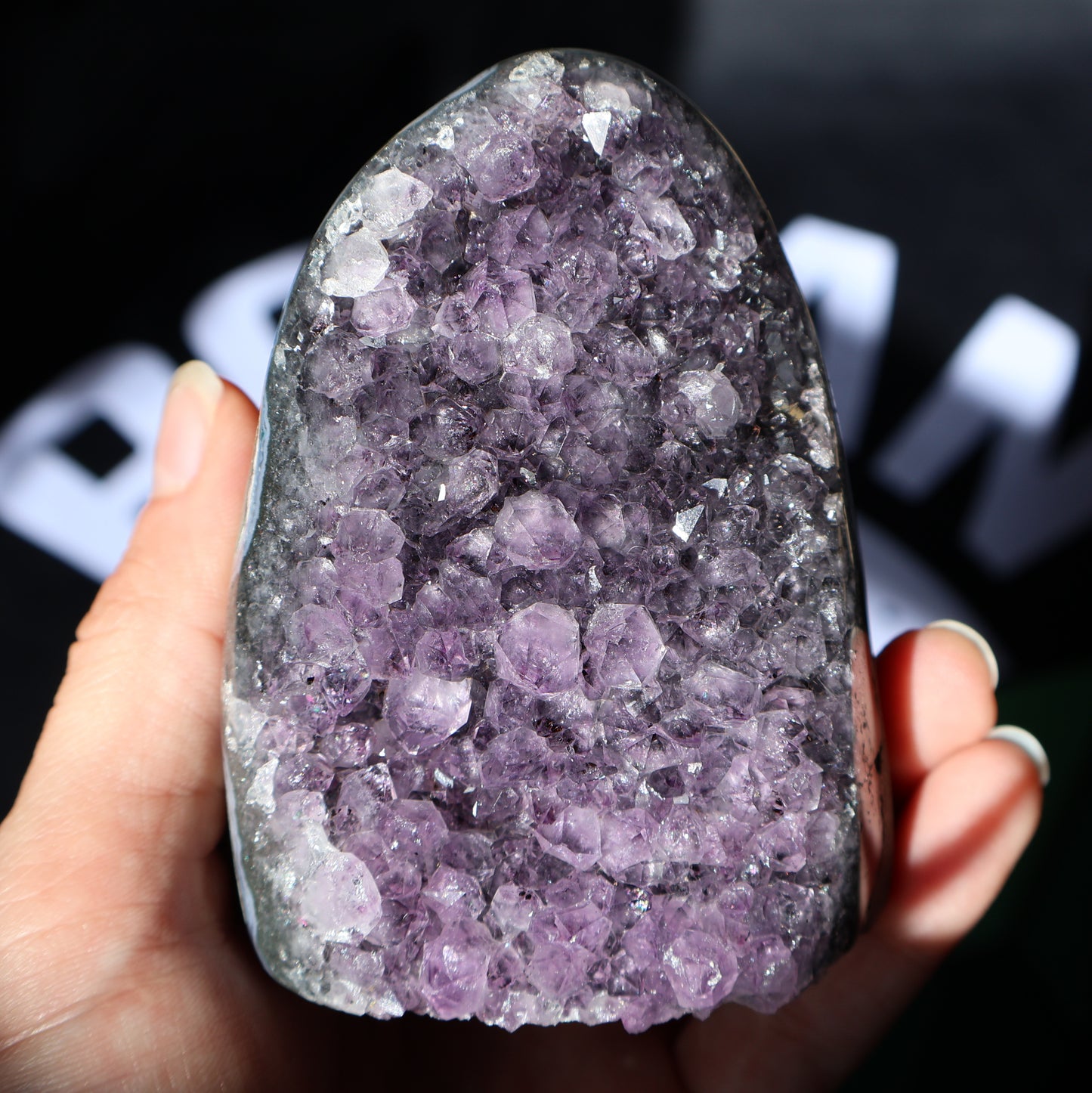Amethyst Geode Cluster F