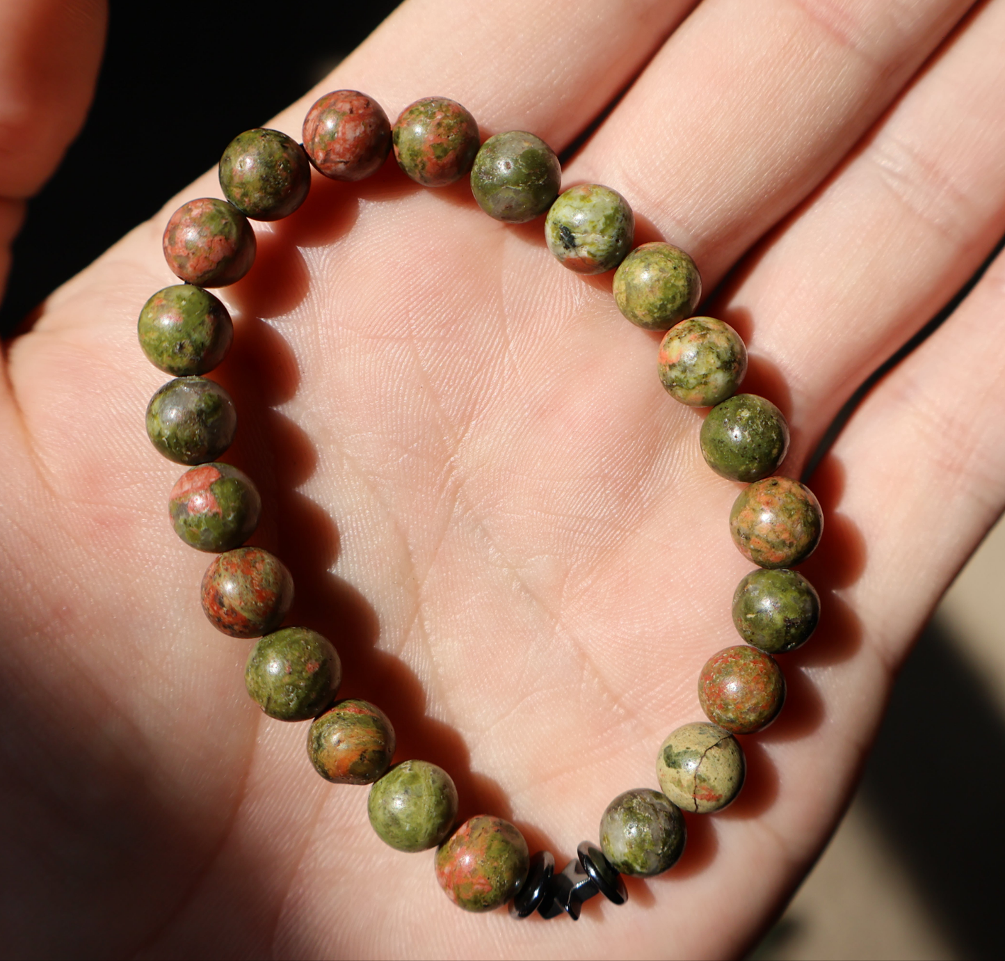 Unakite Bracelet