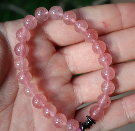 Strawberry Quartz Bracelet