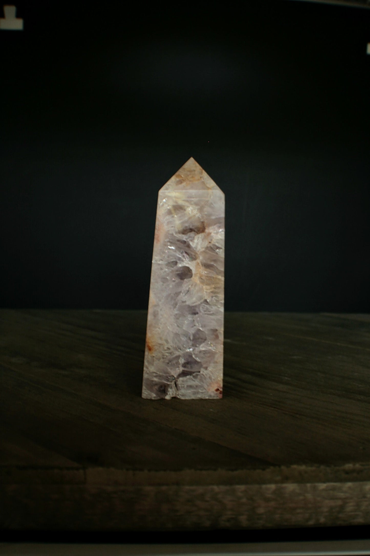 Pink Amethyst Crystal Tower 7.09 oz Natural Stone