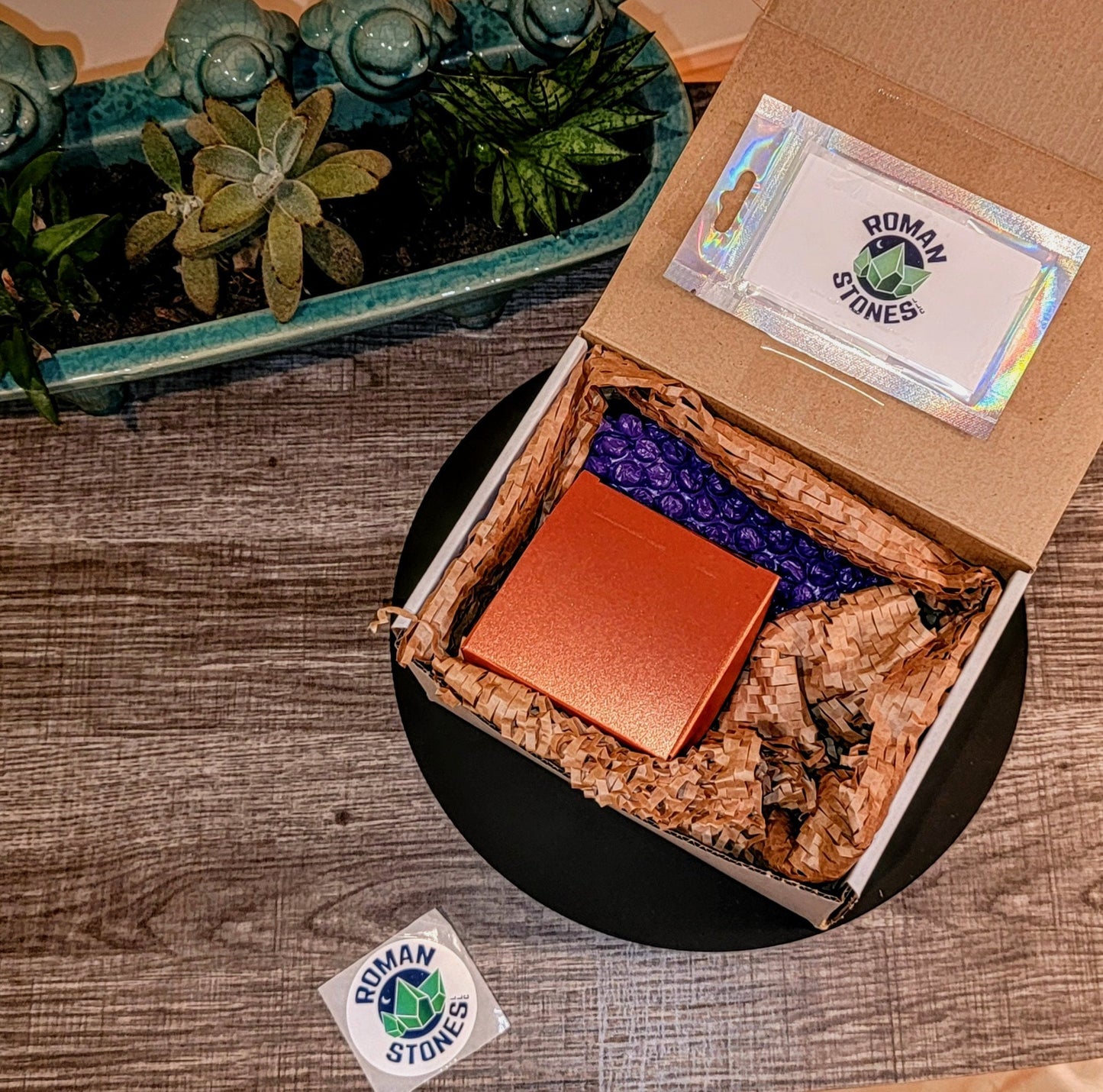 Dream Amethyst Chevron Amethyst Crystal Tower 2.65oz Natural Stone