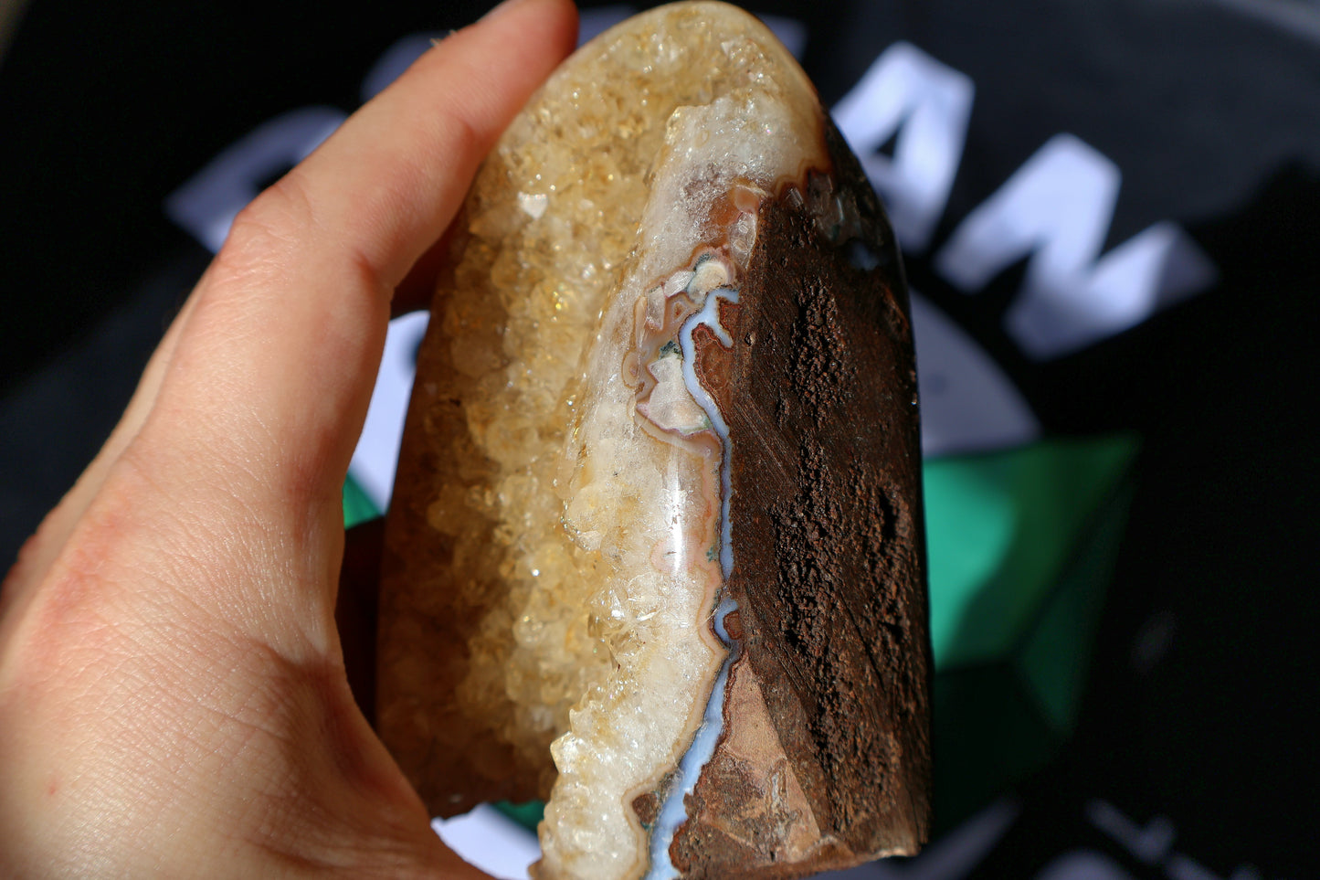 Citrine Geode Cluster B