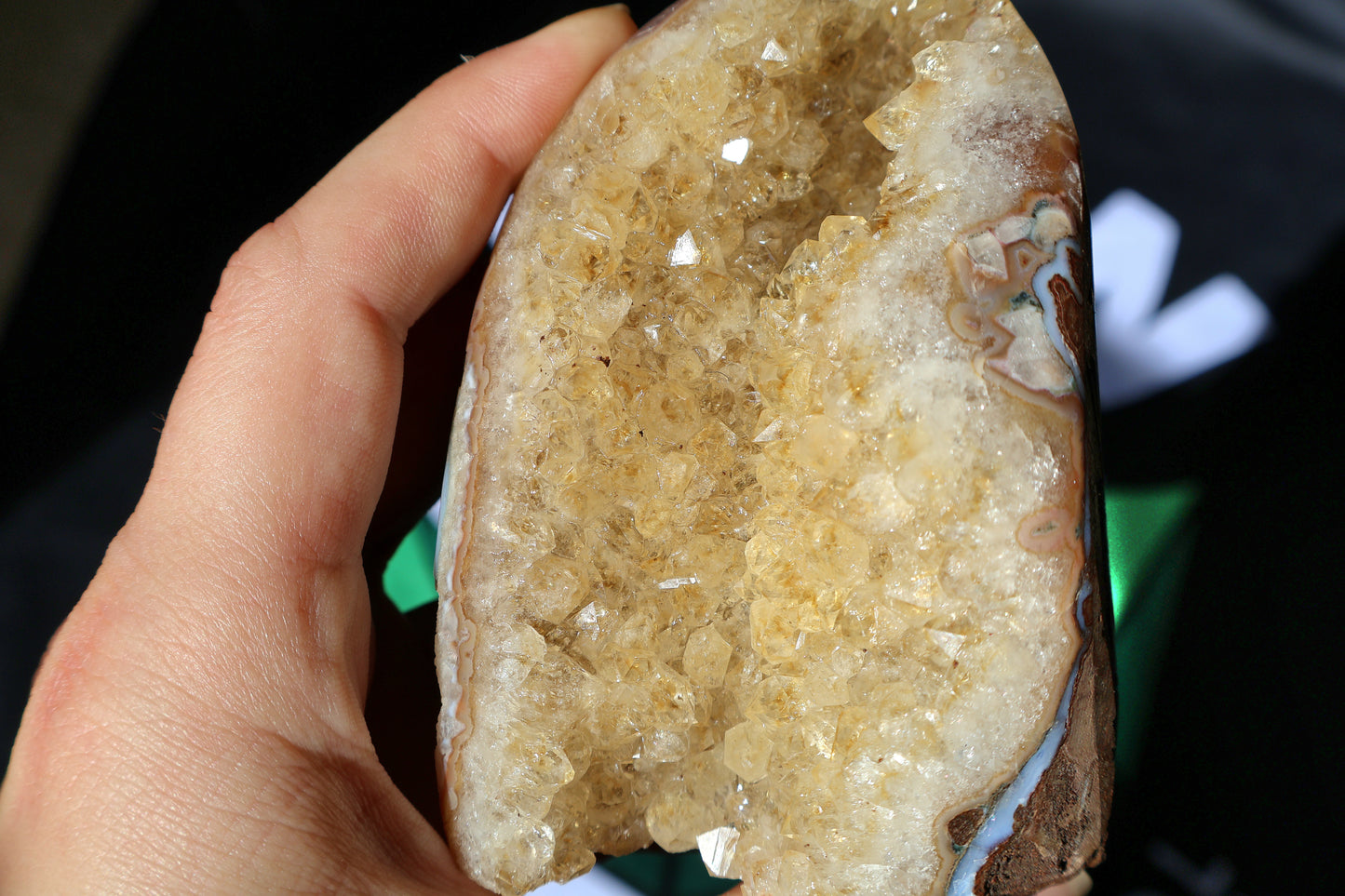 Citrine Geode Cluster B