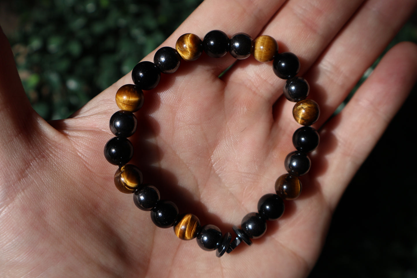 Tiger Eye Triple Protection Bracelet