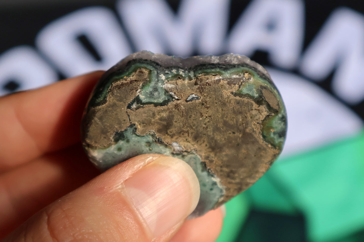 Druzy Amethyst Heart B