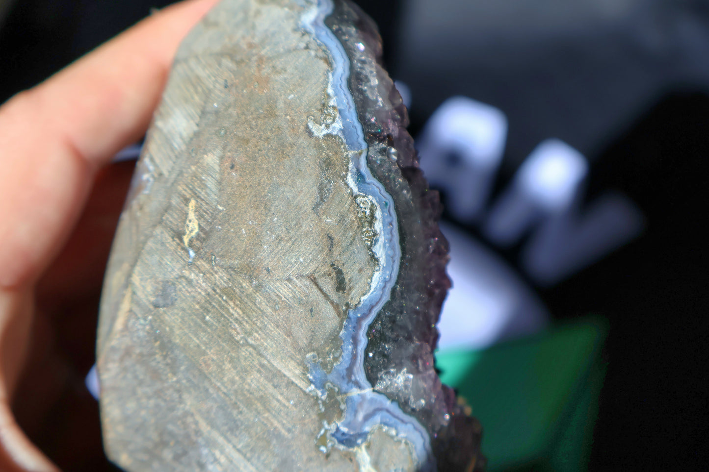 Amethyst Geode Cluster F