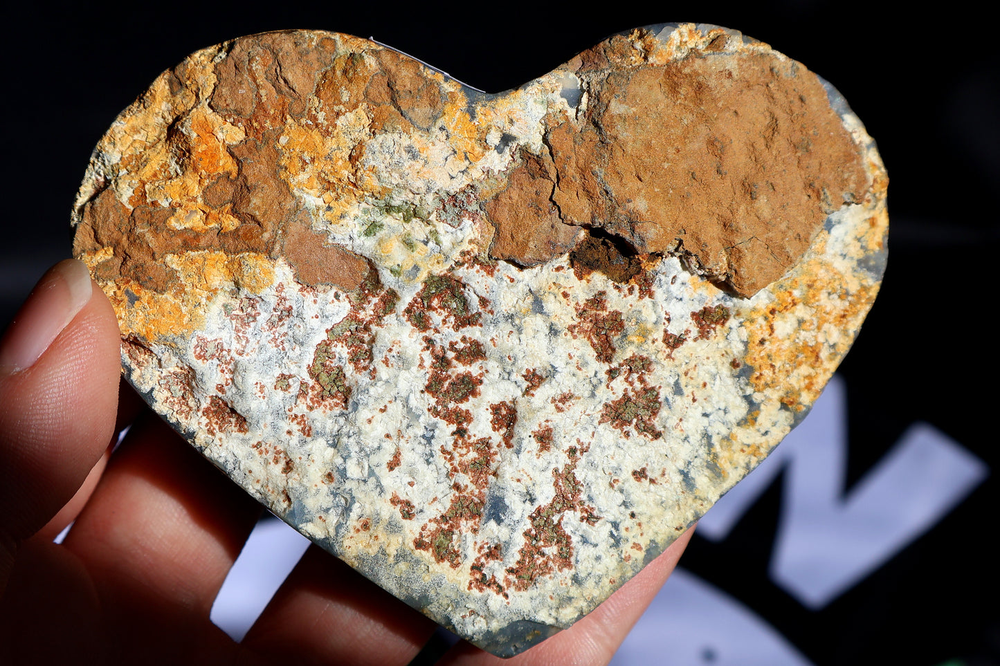 Cranberry Amethyst Heart T