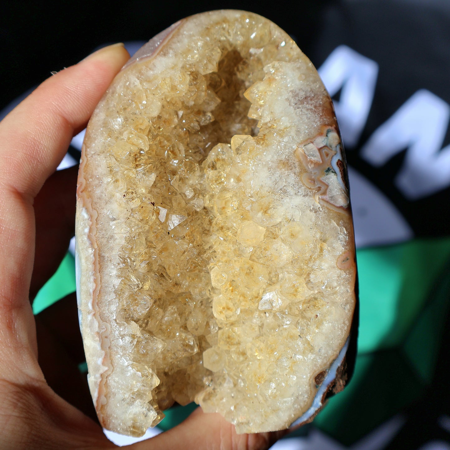 Citrine Geode Cluster B