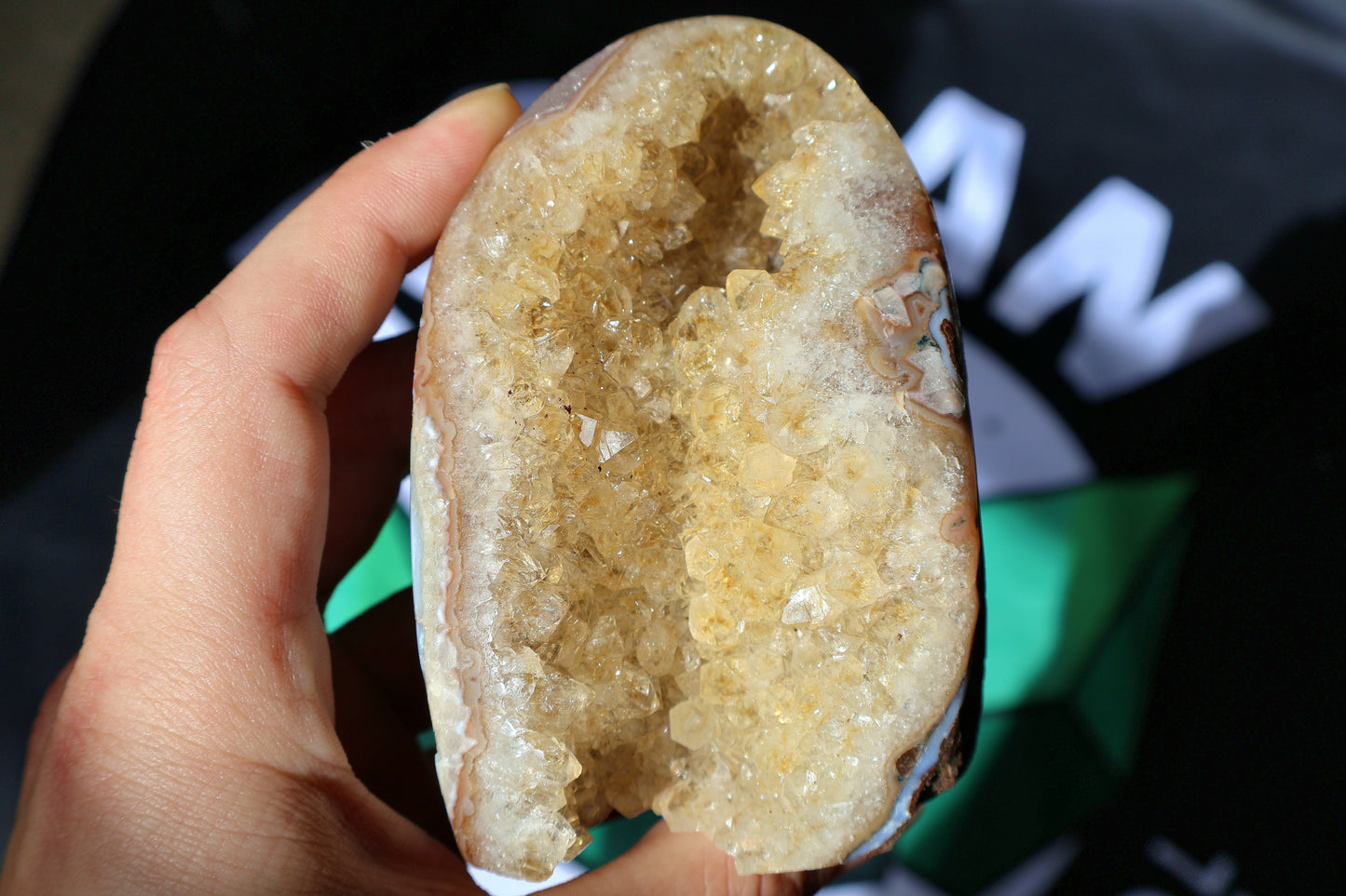 Citrine Geode Cluster B