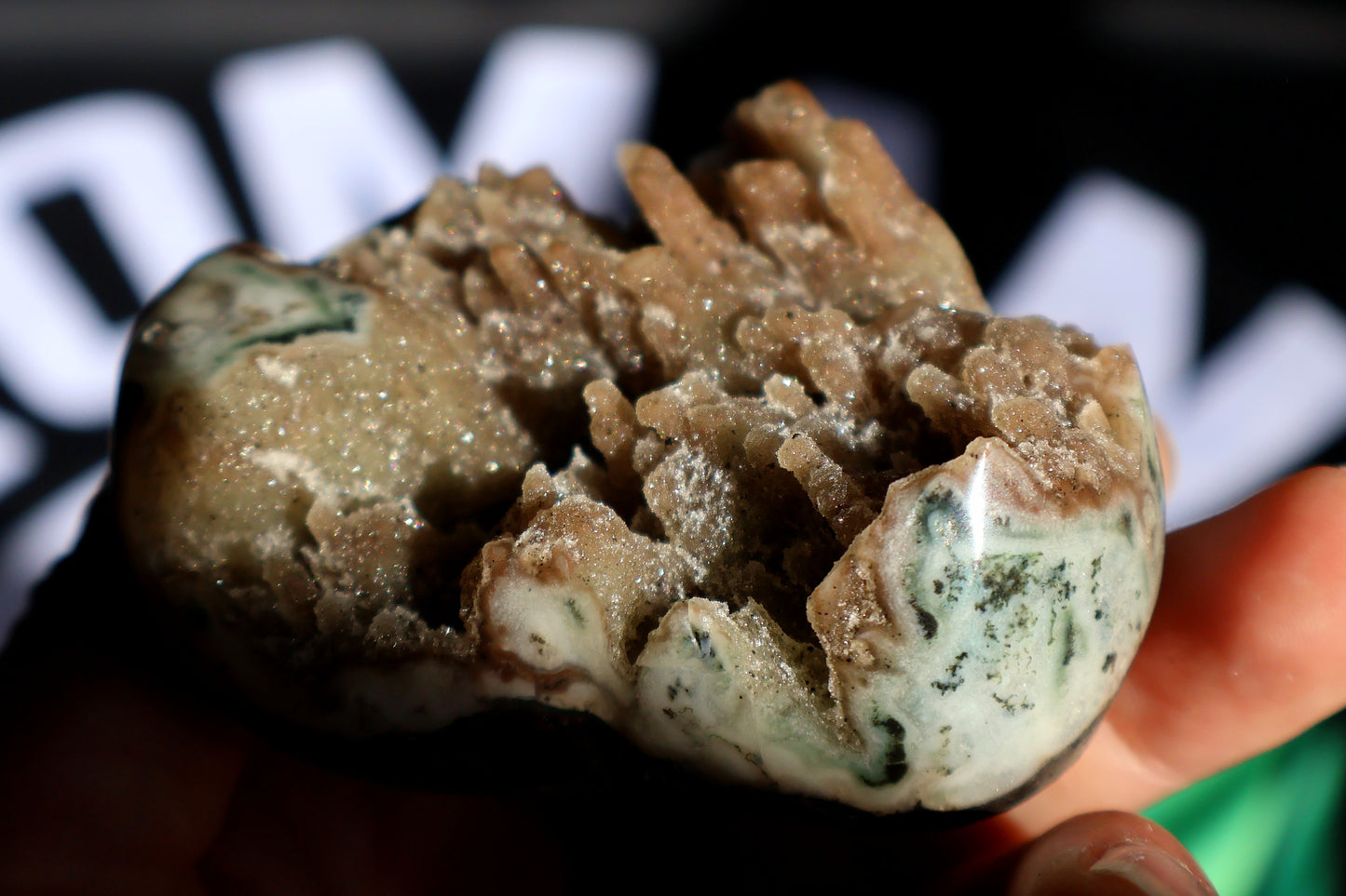 Sugar Amethyst Stalactite Formation Heart S