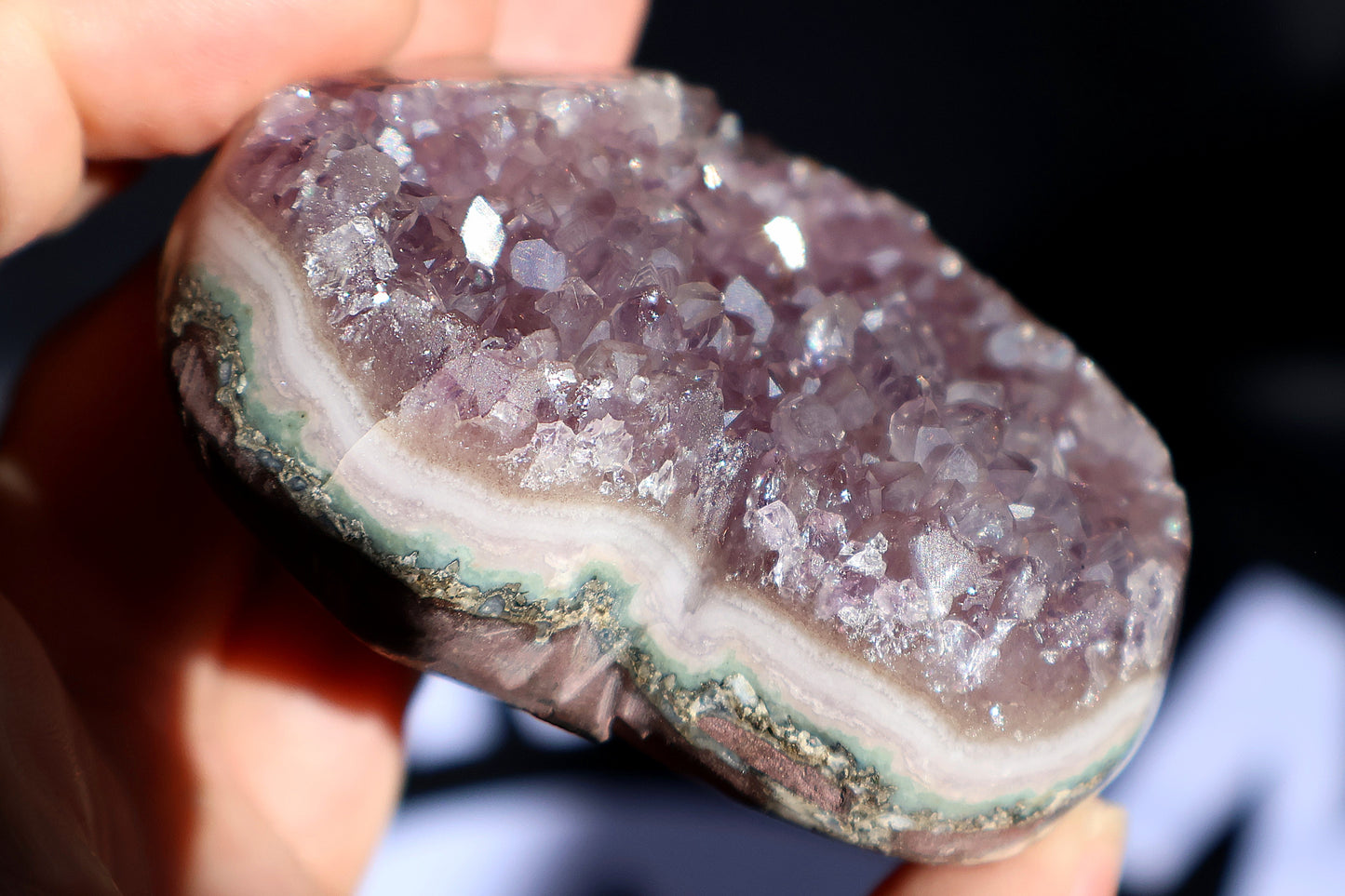 Amethyst Stalactite Cluster Heart U