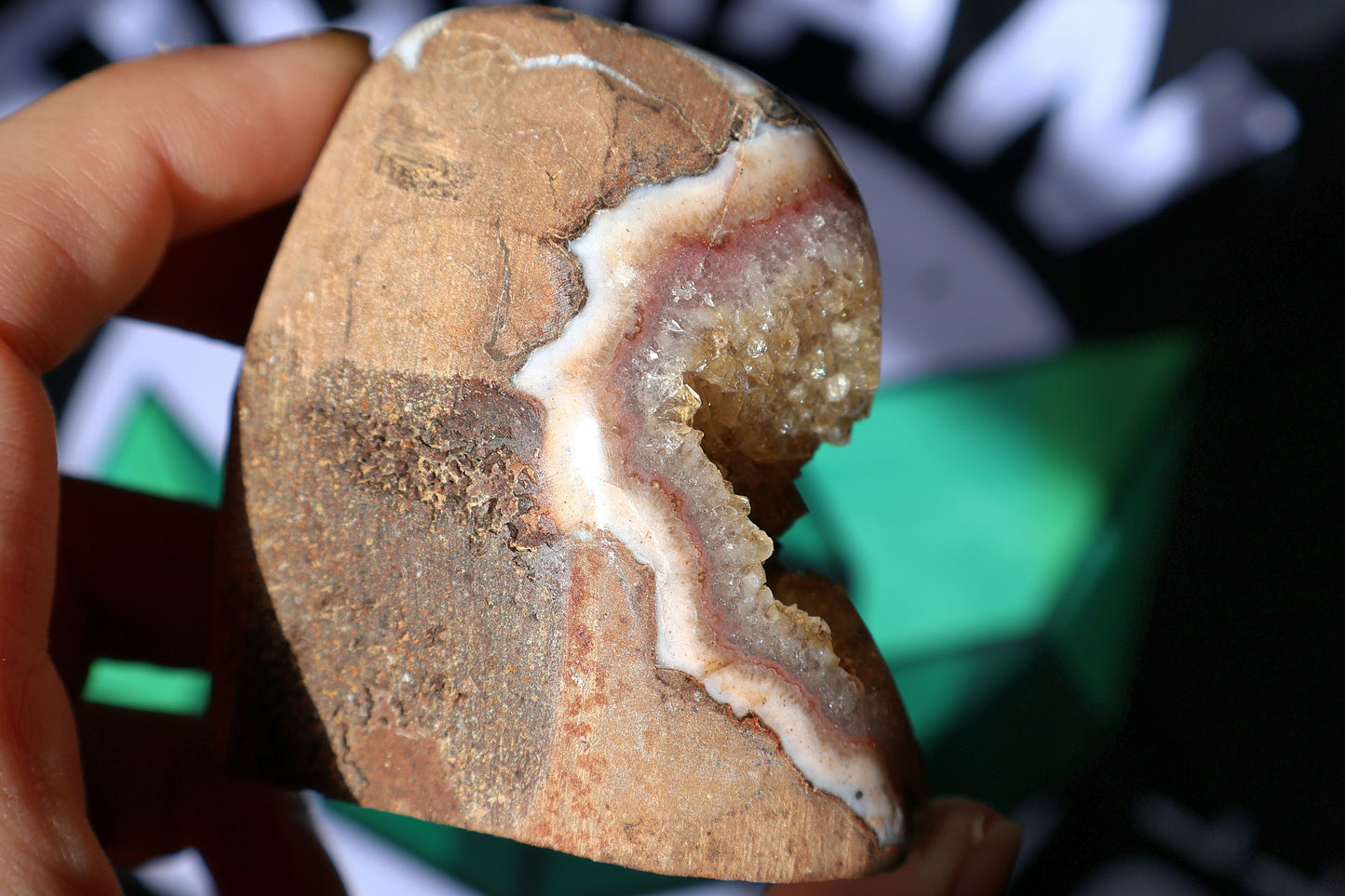 Citrine Stalactite Geode Cluster A