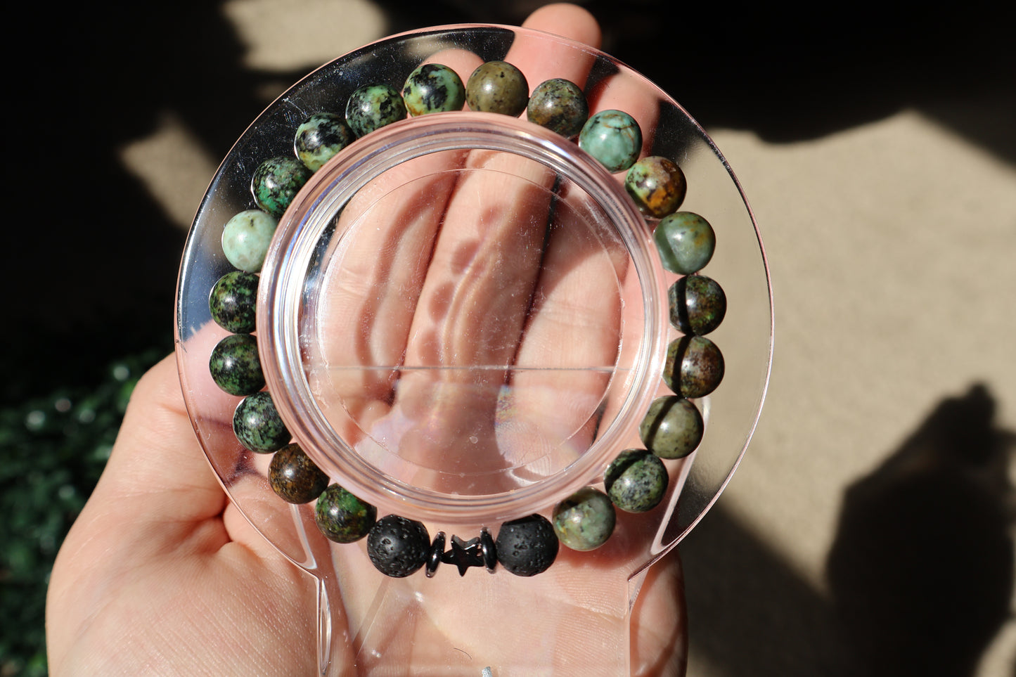 African Turquoise Bracelet