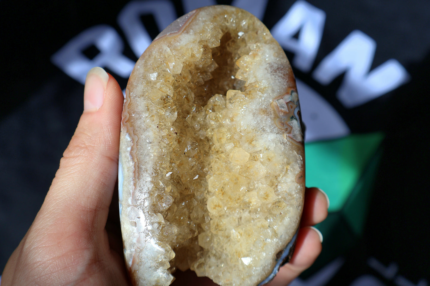 Citrine Geode Cluster B
